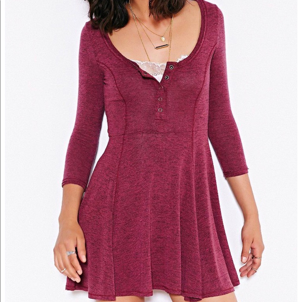 Urban Outfitters Henley Swing Dress